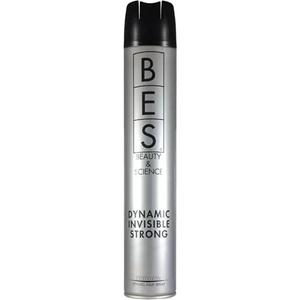 Bes beauty & science Лак за коса със силна фиксация BES Hair Fashion Dynamic Invisible Strong Hair Spray 500 ml