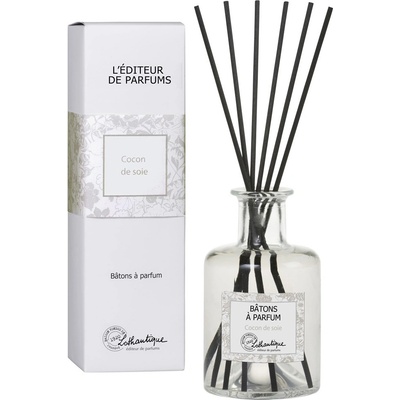 Lothantique aroma difuzér s černými dřívky Cocoon of Silk 200 ml