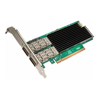 Intel Ethernet Network Adapter E830-CQDA2 - Sítový adaptér - PCIe 5.0 x8 - 10Gb Ethernet / 25Gb Ethernet / 40Gb Ethernet / 50Gb Ethernet / 100Gb Ethernet QSFP28 x 1 + 200 Gigabit QSFP56 x 1 (balení 5)