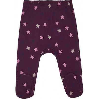 Winkiki Kids Wear Dívčí tepláčky Hvězdička fialová