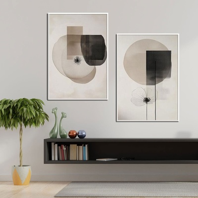 Decono Картини Абстракт с Цвете