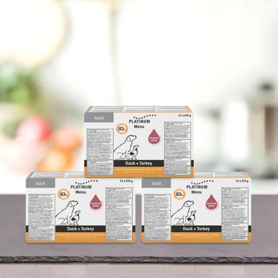 Platinum Menu Duck Turkey 36 x 375 g