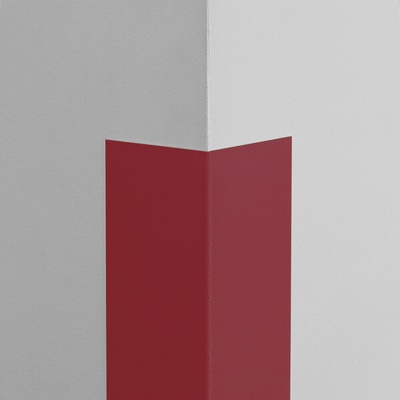 VMBal Plastová ochrana rohu LUX - TMAVĚ ČERVENÁ - 30 x 30 mm x 1,5 m - samolepící