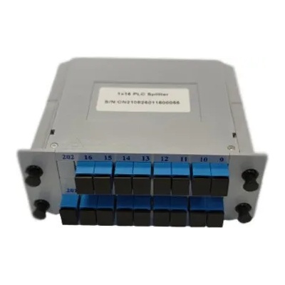 Conneu Оптичен PLC сплитер 1x16 с SC-UPC конектори, LGX касета, Conneu (CNPLC-116-SC1-SC1-LGXP)