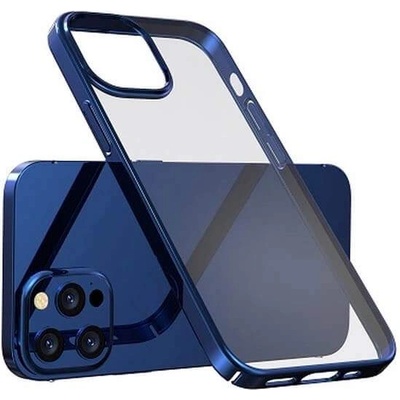 DEVIA Glimmer Case - поликарбонатов кейс за iPhone 13 (син-прозрачен)