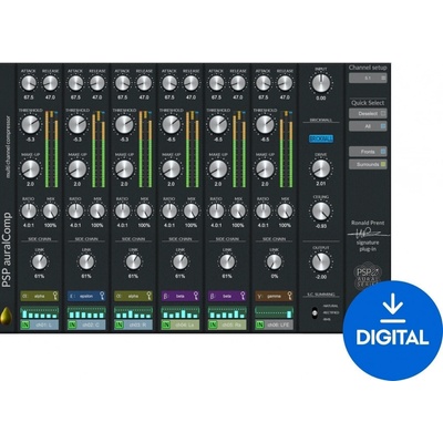PSP AUDIOWARE auralComp Digitální produkt
