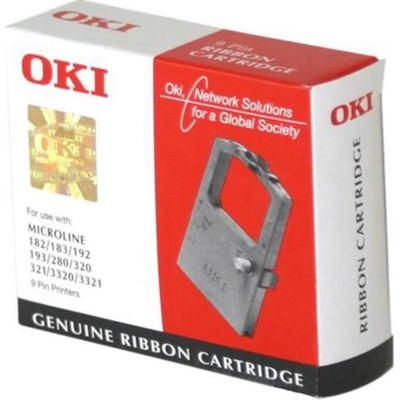 OKI originální páska do tiskárny, 09005591, černá, OKI do řádkových tiskáren řady MX1000 CRB