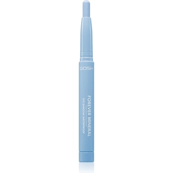 Gosh Copenhagen Forever Mineral Matte дълготрайни сенки за очи в молив цвят 020 Matt Blue 1.4 гр
