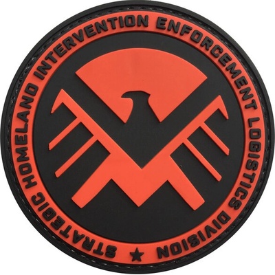 WARAGOD Nášivka 3D Strategic Homeland Intervention Enforcement Logistics Division 8cm