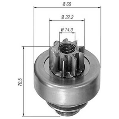 MAGNETI MARELLI Pastorek, startér 940113020294