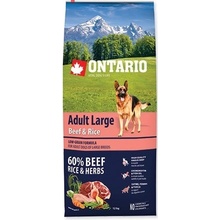 Ontario Adult Large Beef & Rice 12 kg