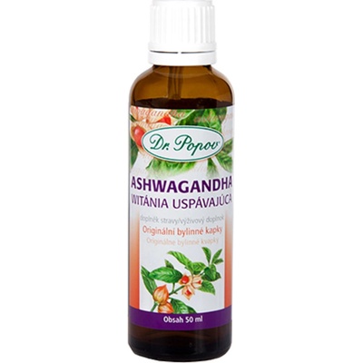 Dr.Popov Kapky bylinné Ashwagandha 50 ml