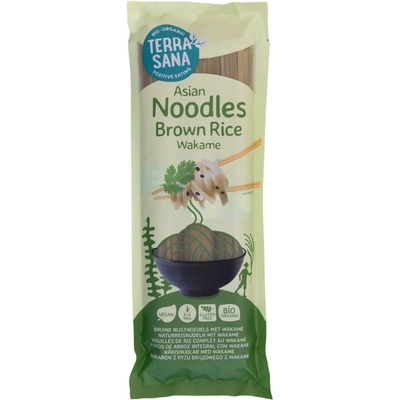 Terra Sana Rýžové nudle bez lepku Wakame 250 g