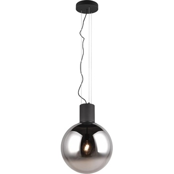 CINQUE Черно LED висящо осветително тяло със стъклен абажур ø 50 cm Cipallone - CINQUE (317690132)