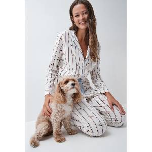 Women'Secret пижама от две части дамска от памук (3794107)