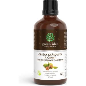 Green idea Контрол на кръвната захар и холестерола - Орех, 50 ml тинктура (360628 (60628) GI)
