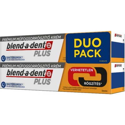 Blend-a-Dent Plus upevňující krém duo pack 2x 40 g – Zboží Dáma