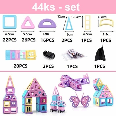 Cabtoys Building Blocks - 44 ks