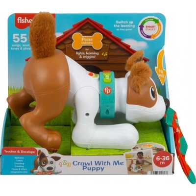 Fisher Price Educational Puppy Crawl se mnou