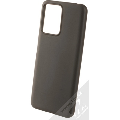 Pouzdro 1Mcz Matt TPU ochranné silikonové Xiaomi Redmi Note 12 5G, Poco X5 černé