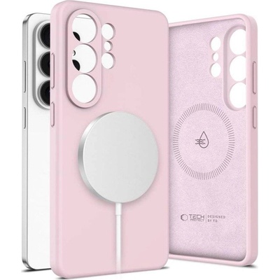 Tech-Protect Magsafe Калъф за Samsung S26 Ultra, Tech-Protect Silicone Case, Розов (5906302390298)