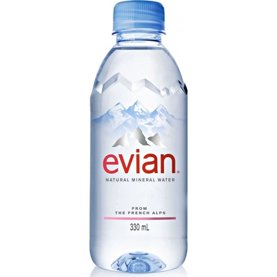 Evian Přírodní minerální voda nesycená 330 ml