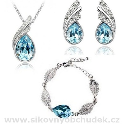 Swarovski Elements souprava TEAR DROP SWS146 – Zboží Dáma
