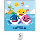 Procos Papierové servítky Baby Shark 33x33cm