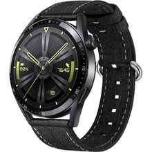 BStrap Denim remienok na Huawei Watch GT/GT2 46mm, black SSG031C0103