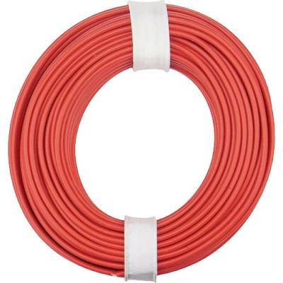 Donau Elektronik 150-010 1 x 0.50 mm², červená, 10 m