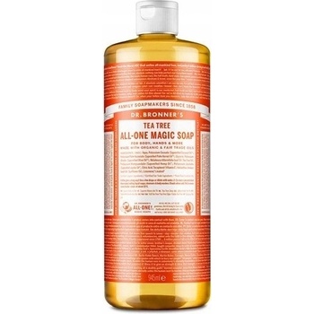 Dr. Bronner's tekuté univerzálne bio mydlo ALL-ONE Tea Tree 945 ml