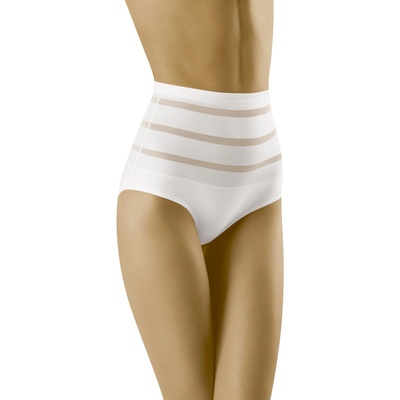 Wol-Bar Моделиращи бикини с висока талияFigi-Respecta-Biae-BiayV-64597-Biały - Син, размер XXL