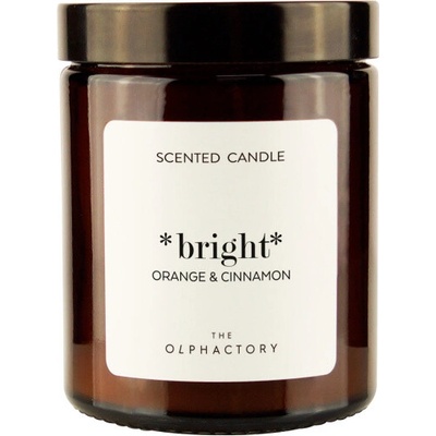 The Olphactory Scented Candle Glass Bright Orange & Cinn to 135 g