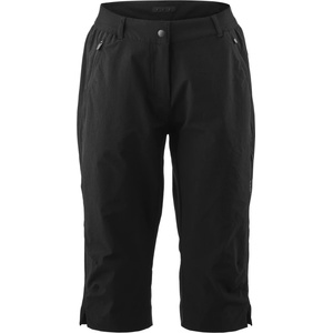 Gonso Дамски 3/4 панталон за колоездене Gonso Women's Adventure Pants 3/4 Cycling bottoms - Black - размер 34 (EU) (155-2126-0111)