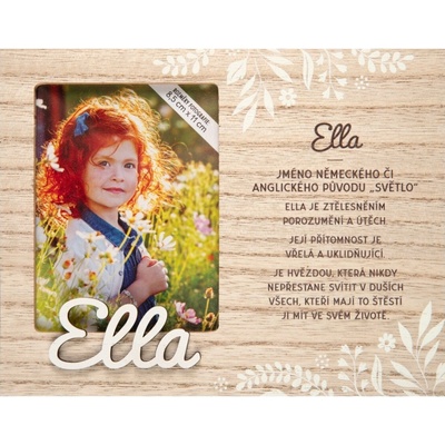Albi Fotorámeček se jménem - Ella