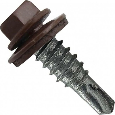 Covernit Farmářský samořezný šroub 4,8 x 35 mm Barva: RAL 8017, V balení: 25 ks – Zbozi.Blesk.cz