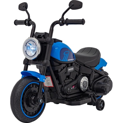RAMIZ Elektrická motorka Chopper Faster modrá