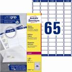 AVERY L7651-100 Адресни етикети 38, 1 x 21, 2 мм QP+UG мм, 6500 бр (L7651-100)