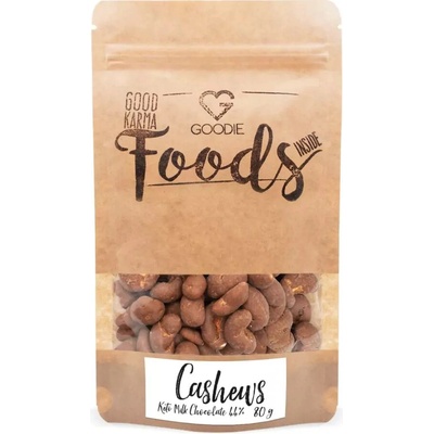 Goodie Kešu v keto mliečnej čokoláde 44% 80 g