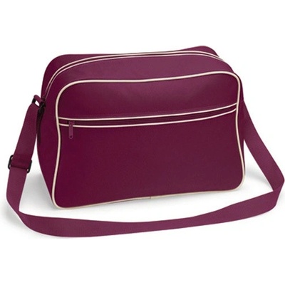 BagBase Unisex taška cez rameno BG14 Burgundy 18 l