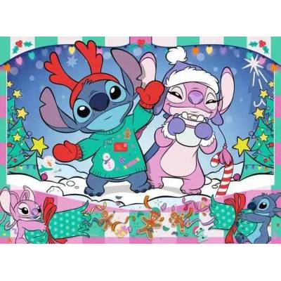 Ravensburger - Puzzle Disney Stitch Christmas 100 XXL - 100 piese