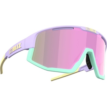 Bliz Fusion 52305-34 Matt Pastel Purple w Yellow Logo Mint Jawbone/Brown w Pink Multi plus Spare Jawbone Yellow Спортни очила (52305-34)