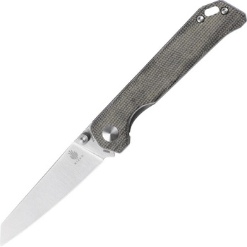 KIZER Vanguard Mini Begleiter Folding Knife, Micarta