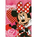 Univex červená Minnie Mouse Deka