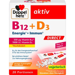 Doppelherz aktiv B12 + D3 Direct - 20 Броя
