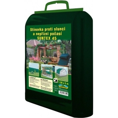 Nohel Garden Stínovka PE SUNTEX 45 % s oky 1,5 x 5 m zelená – Hledejceny.cz