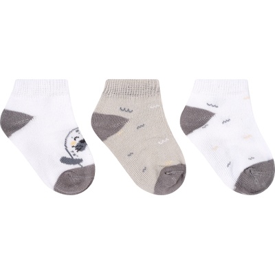 Бебешки летни чорапи KikkaBoo Seally Me - 6-12 м, 3 броя (31110010201)