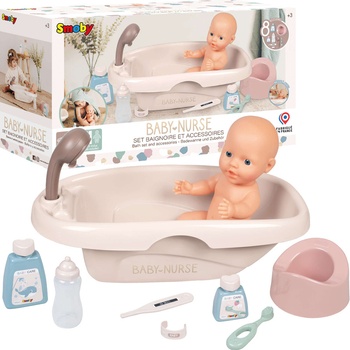 Smoby Baby Nurse Vanička pro panenky s příslušenstvím