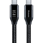 Mcdodo Кабел за данни - Mcdodo (CA-7132) - USB-C → USB-C, 100W, 10Gb/s, 4K@60Hz, 5A, 1.2m - Черен