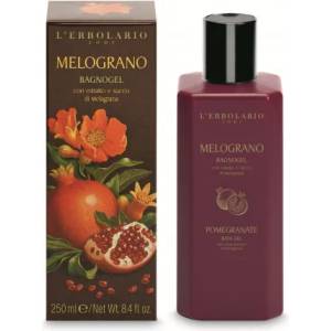 L'Erbolario Melograno - Гел за вана и душ с неустоим плодов аромат с екстракт и сок от Нар